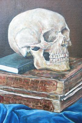 Book  Skull