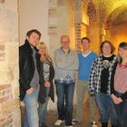 Me with the 'Repre' gang at the Crypt Gallery