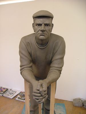 The finished clay.