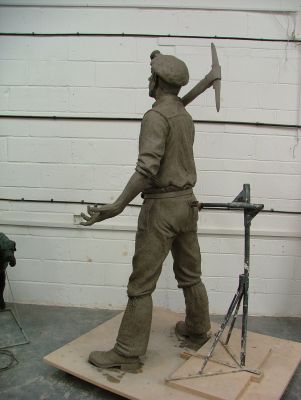 The finished clay