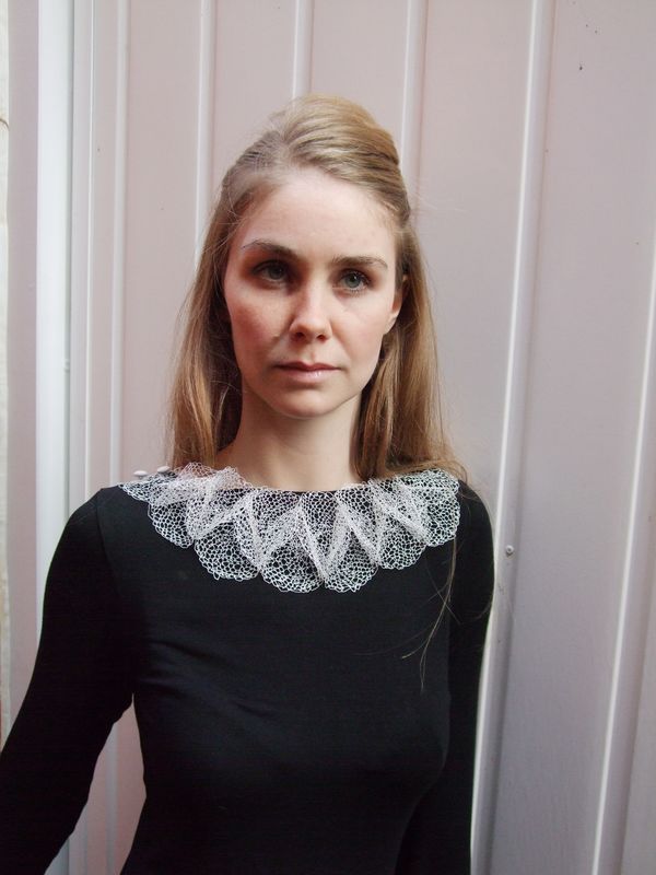 White Ruff Collar