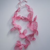 Pink Petals Neckpiece