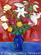 Lilies and Roses