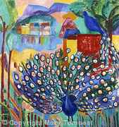 Peacocks in the Hills
