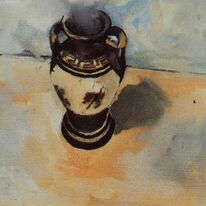 Smoking  Amphora