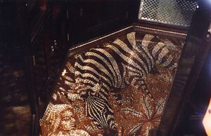 LUCILLE mosaic by Marjorie Knowles On the British Pullman