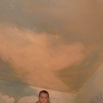 Angel Rosie in our Royal Room, if you look up at the ceiling you will see our 2 baby cherubs looking down at you.