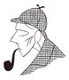 Peter Cushing as Sherlock Holmes