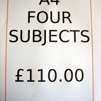 Order A4 Four Subjects