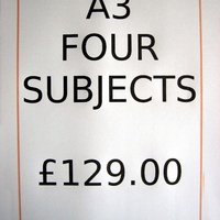 Order A3 Four Subjects