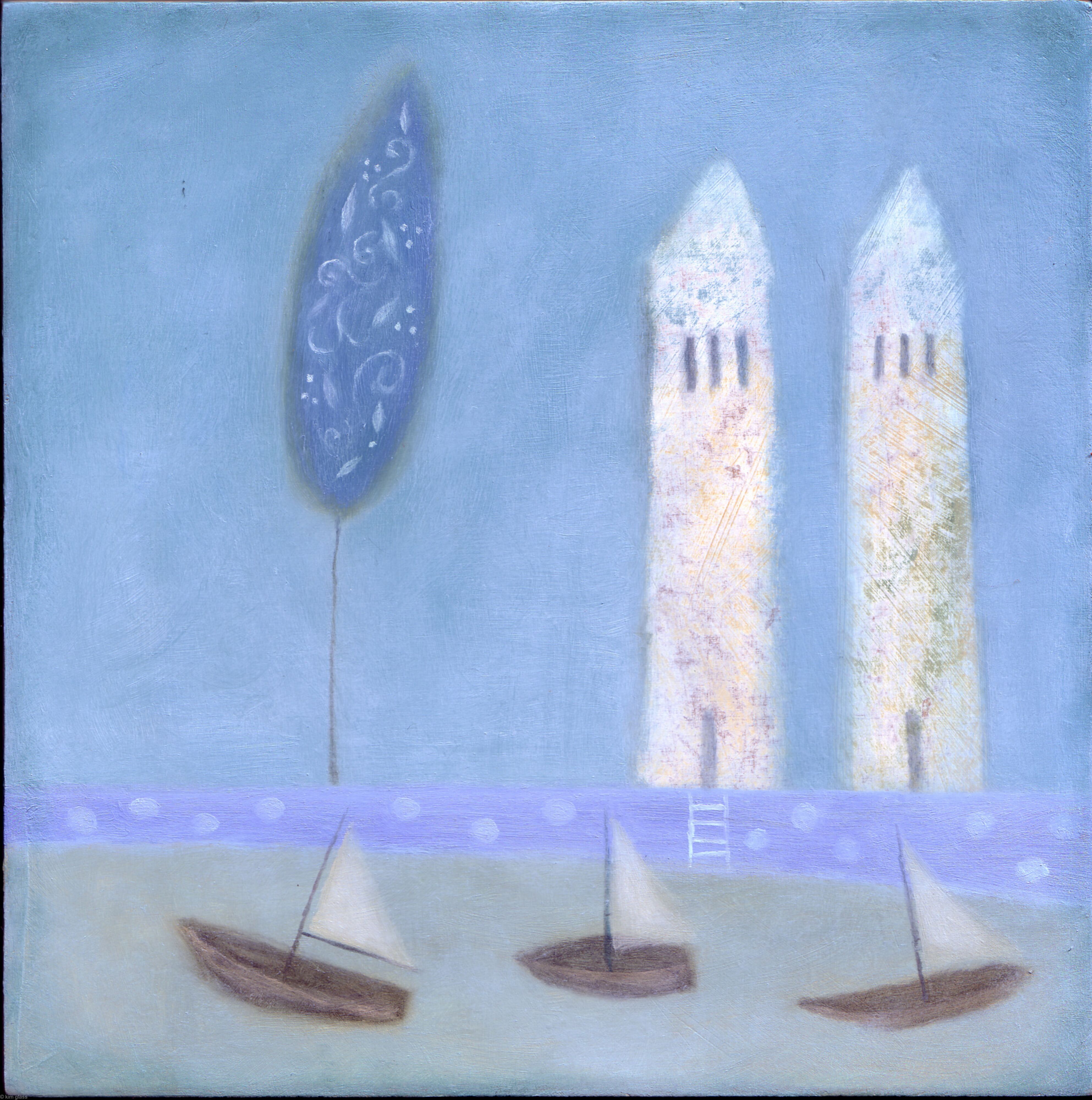 sailing by