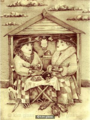 Tea on the shore