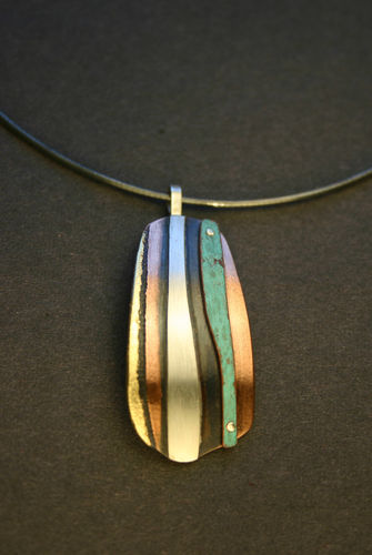 Vertical 'Horizons' Pendant