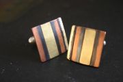 Multi Stripe Cufflinks
