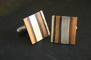 Multi Stripe Cufflinks