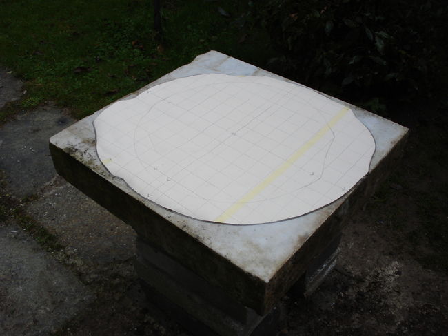 marking the outline