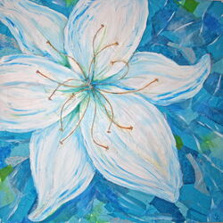 White flower