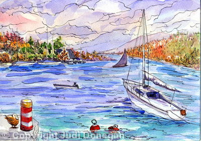lake zurich autumn