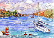lake zurich autumn