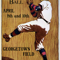 Vintage Georgetown Baseball