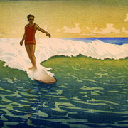 Hawaii Surf Sunset