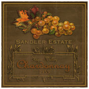 Chardonnay Wine Label