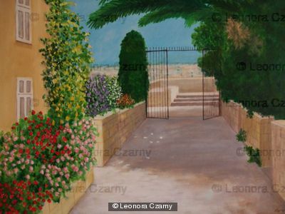 Walk To The Balcony
