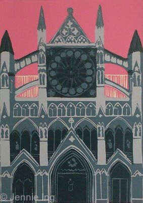 Westminister Abbey (pink)
