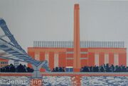 Tate Modern with Millennium Bridge