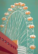 The London Eye (teal)