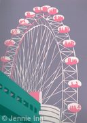 The London Eye (mauve)