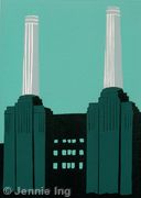 Battersea Power Station (turquoise)
