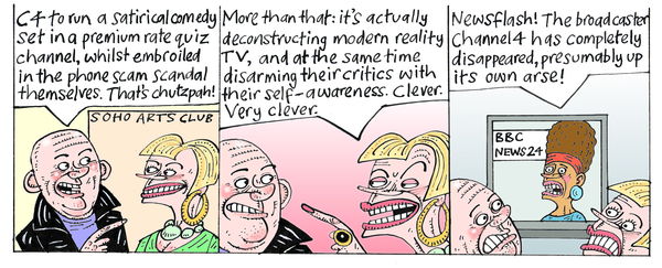 Chutzpah (Media Tarts, The Guardian)