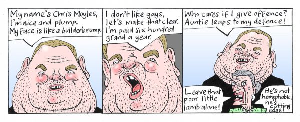 Chris Moyles (The Luvvies, The Independent)