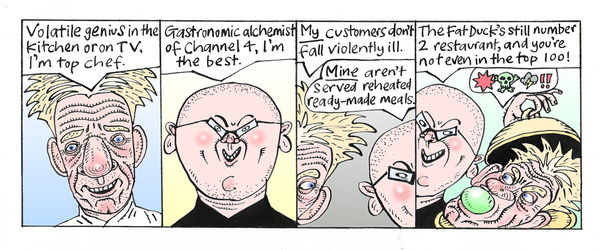 TV Chefs (The Luvvies, The Independent)
