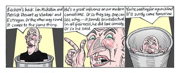 Beckett (The Luvvies, The Independent)