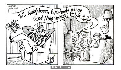 Everybody needs good neighbours...
