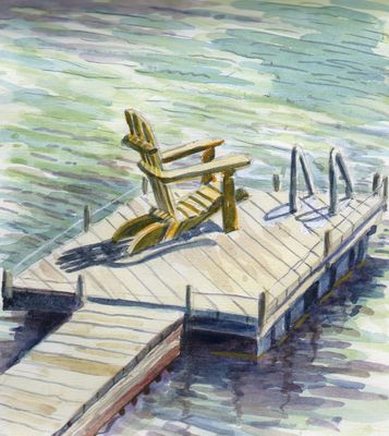 Allyson's dock 17.VIII.09
