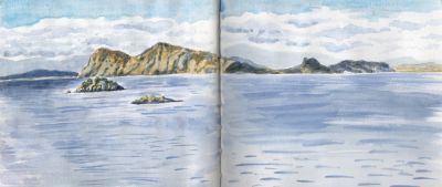 North from Hydra 20.X.09