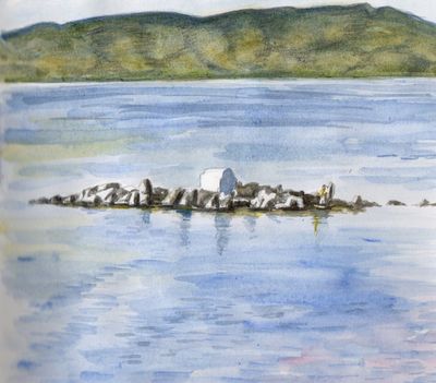 Islet opposite Kaminia 22.X.09