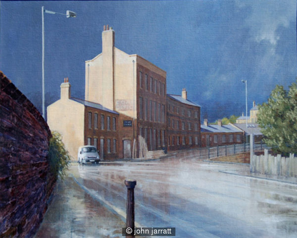 Wet day, the old Coal Office
