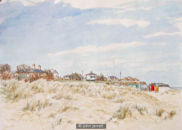 Beach huts at Southwold