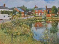The pond at Woolmer Green