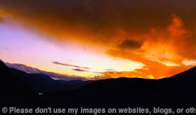 Sunset over Buttermere