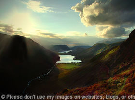Sunset over Buttermere