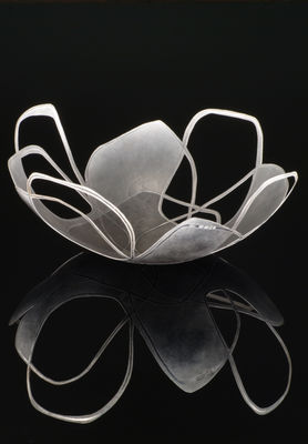raised,etched and pierced bowl