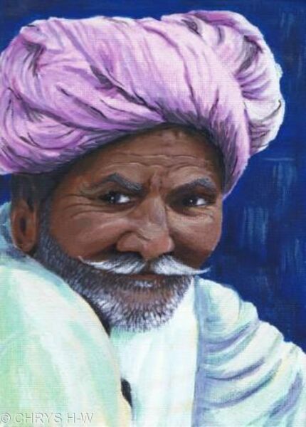 PINK TURBAN