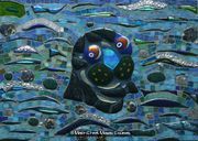 'blue Seal' by Caroline Thomas