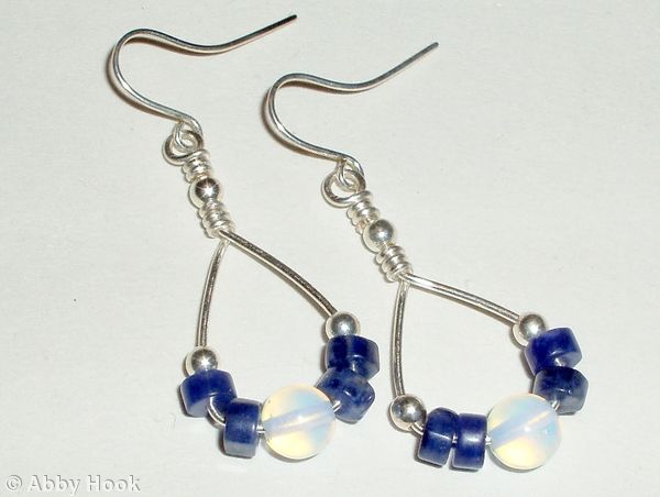 Quick and easy Loop Earrings Tutorial