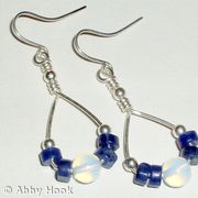 Quick and easy Loop Earrings Tutorial